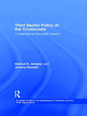 cover image of Third Sector Policy at the Crossroads